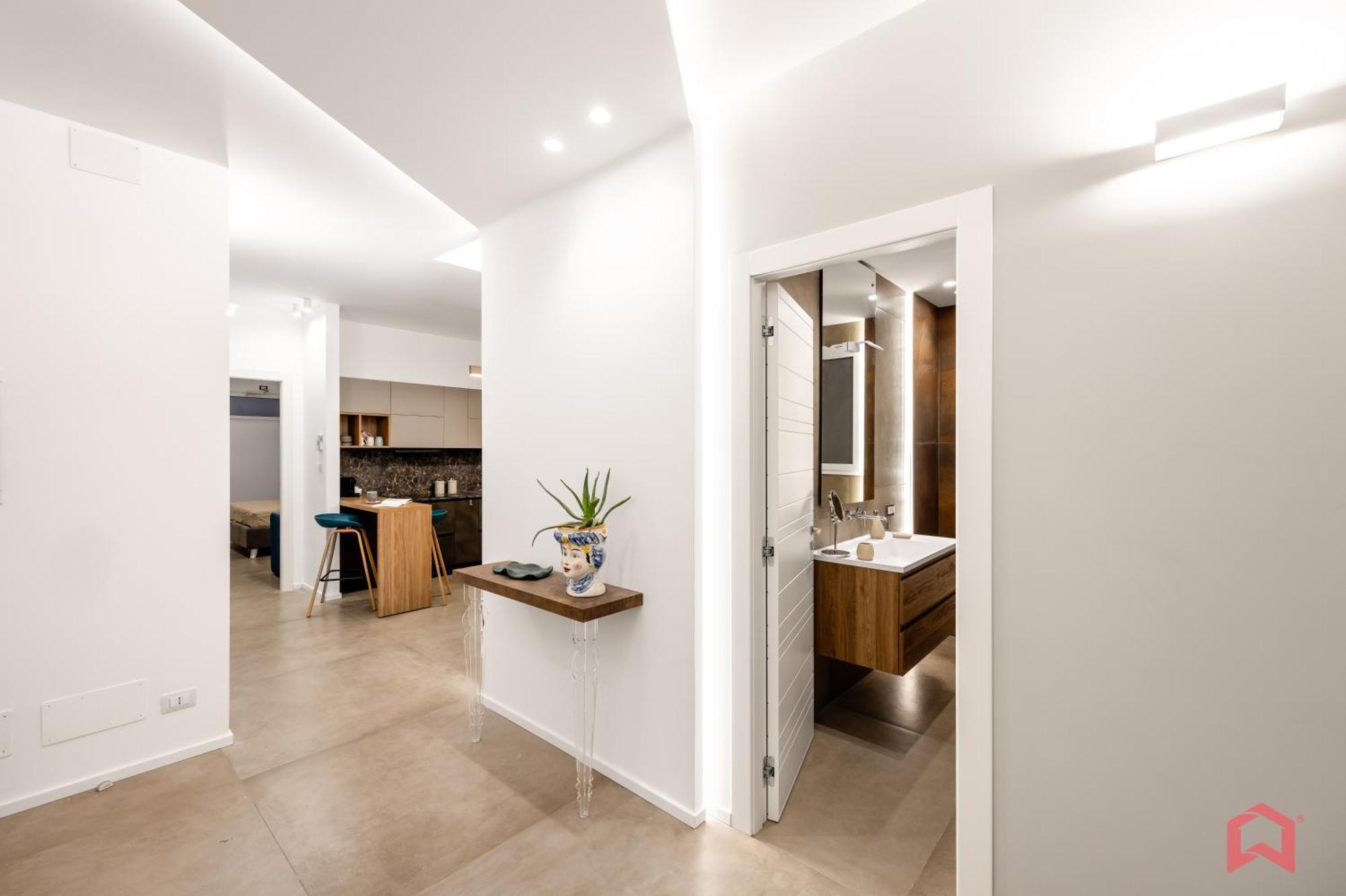 Appartamento In Villa Con Piscina Privata Palermo Eksteriør billede